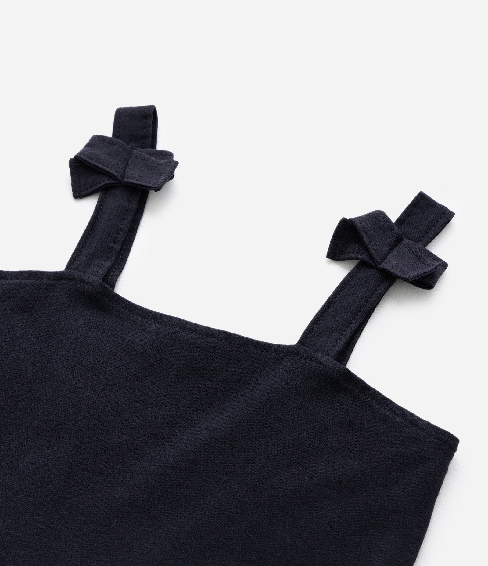 Vestido Infantil em Tule com Babados e Brilhos - Tam 5 a 14 Anos Preto 5