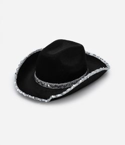 Chapéu Country Boiadeira Infantil com Paetês - Tam U