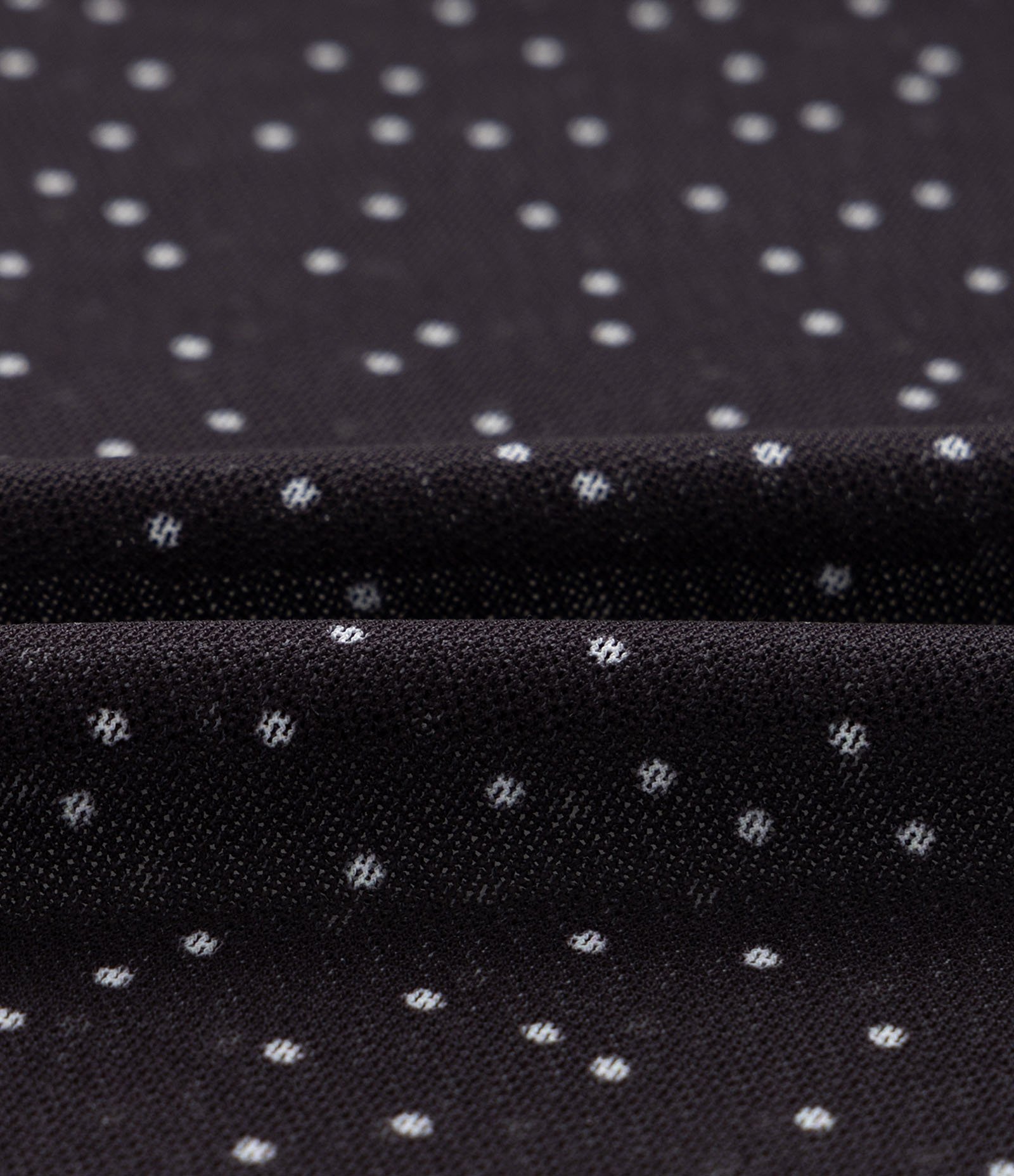 Camiseta Infantil com Sobreposição e Estampa Poá - Tam 5 a 14 Anos Preto 3