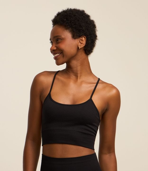 Top Esportivo Texturizado Seamless