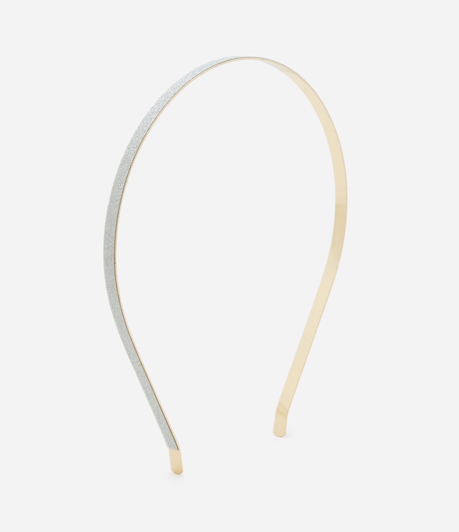 Kit 02 Tiaras Finas com Revestimento Brilhante Dourado 3