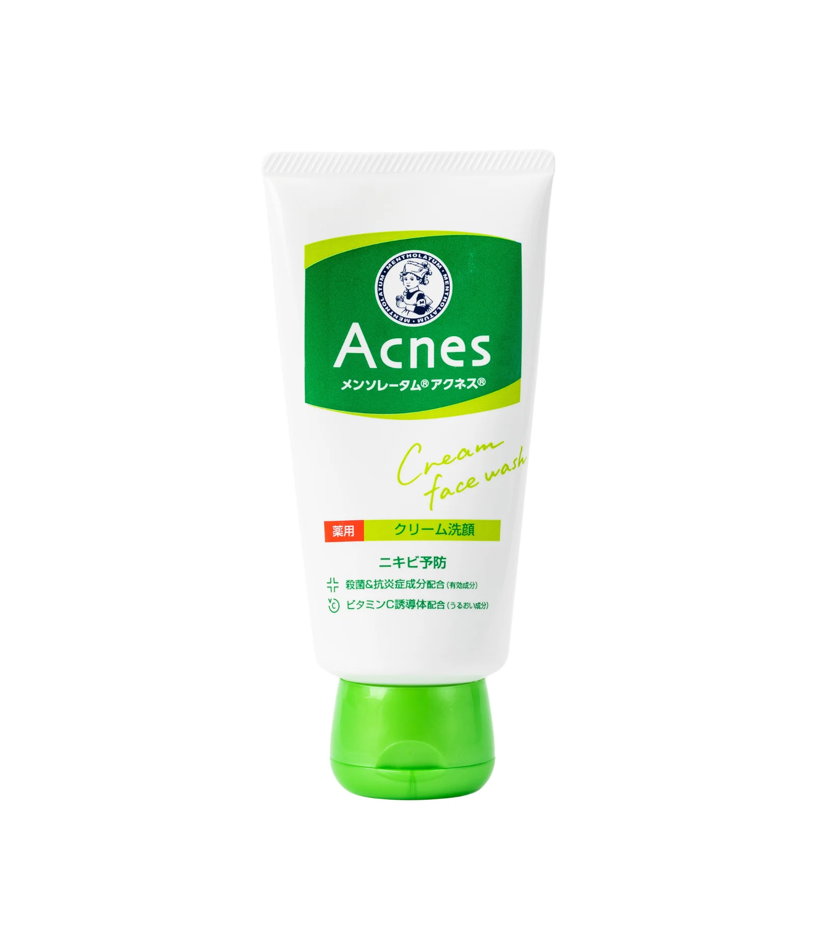 Sabonete Facial Acnes Creamy Wash Mentholatum Hada Labo 130 g 1