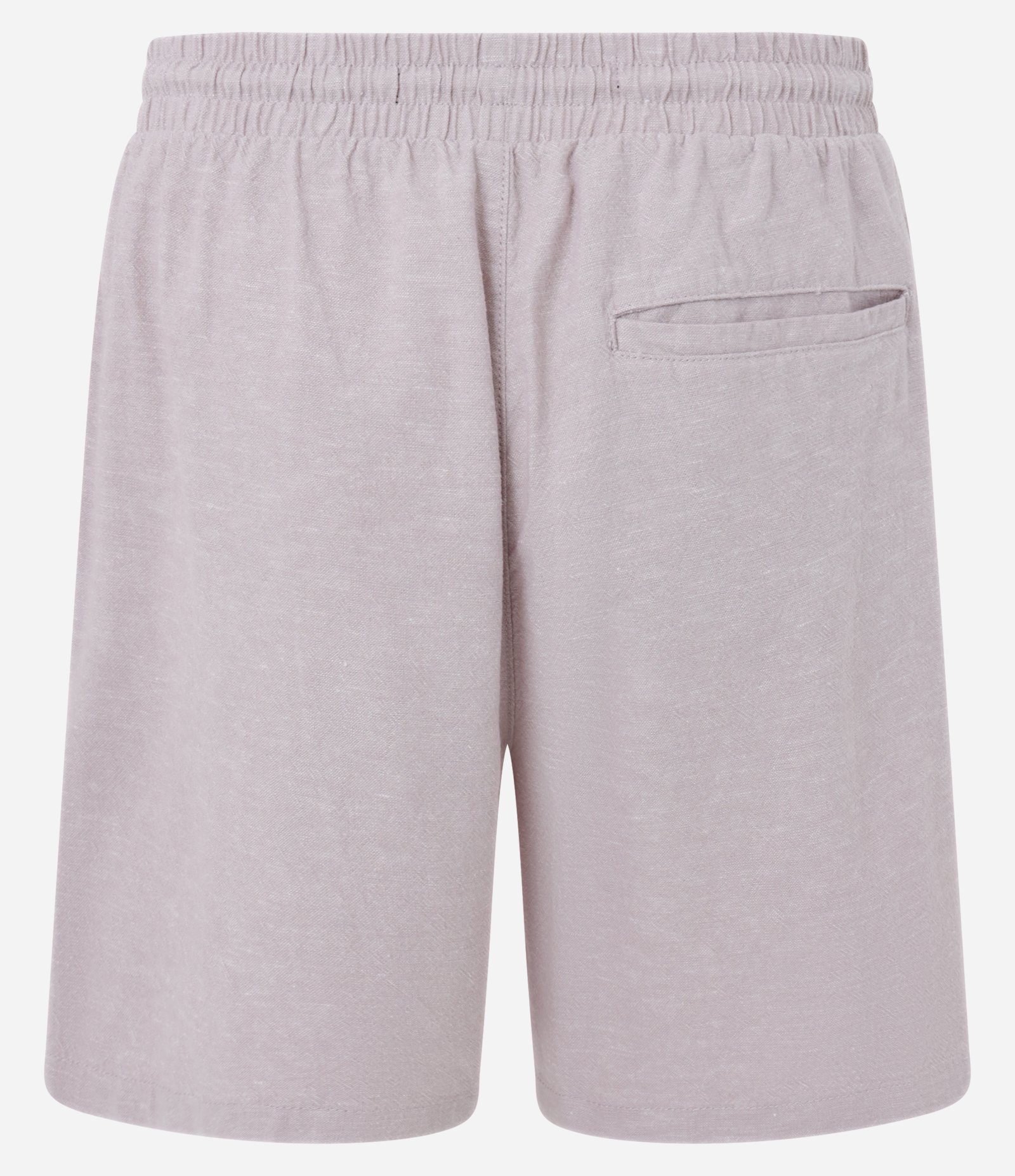 Bermuda em Algodão com Cós Elástico e Textura Rosa 6