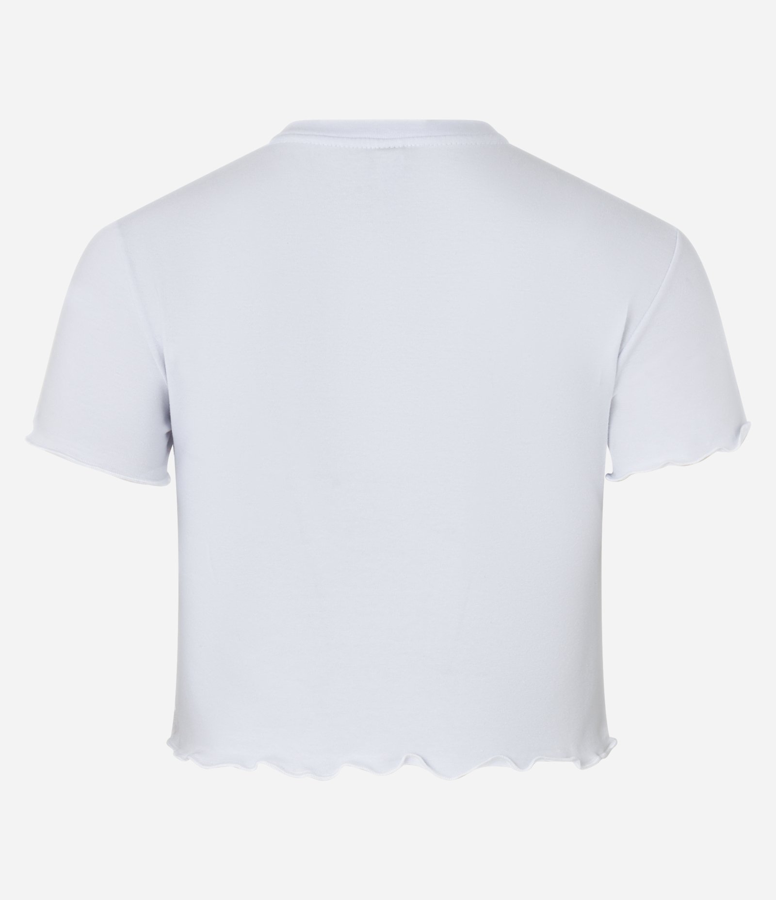 Blusa Baby Look em Algodão com Estampa Doguinho Branco 6