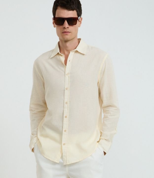 Cor: Amarelo Claro | Tamanho: G