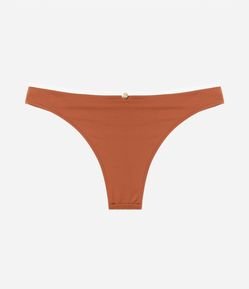 Biquíni Calcinha Básico em Microfibra com Viés Contrastante