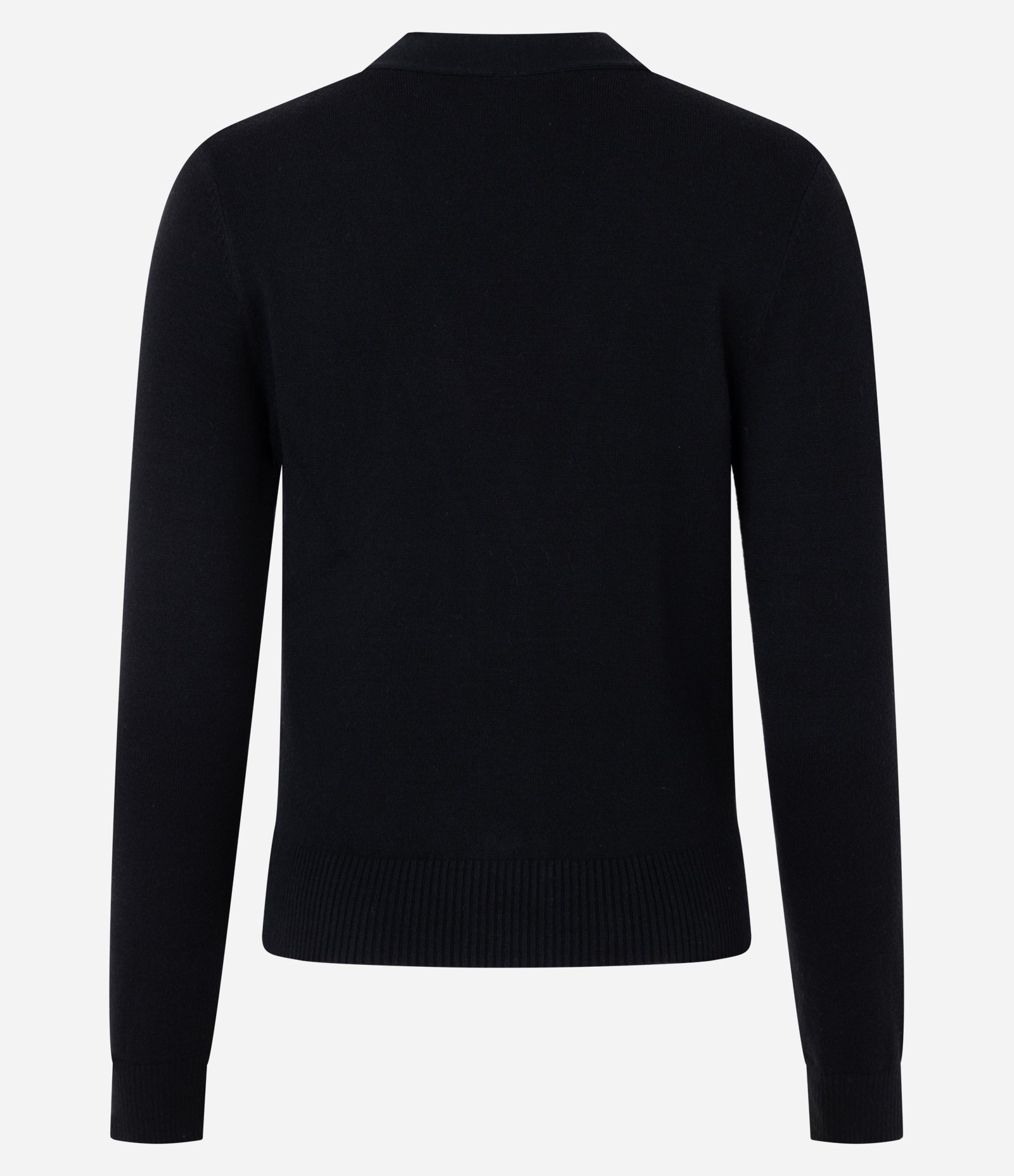 Cardigan Curto em Tricô com Botões Preto 6