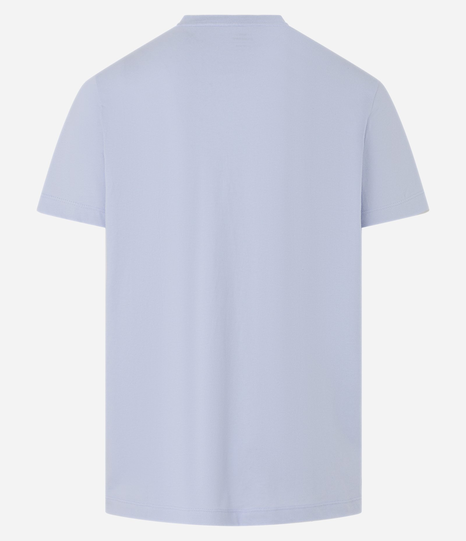 Camiseta em Algodão com Estampa Lettering Azul 6