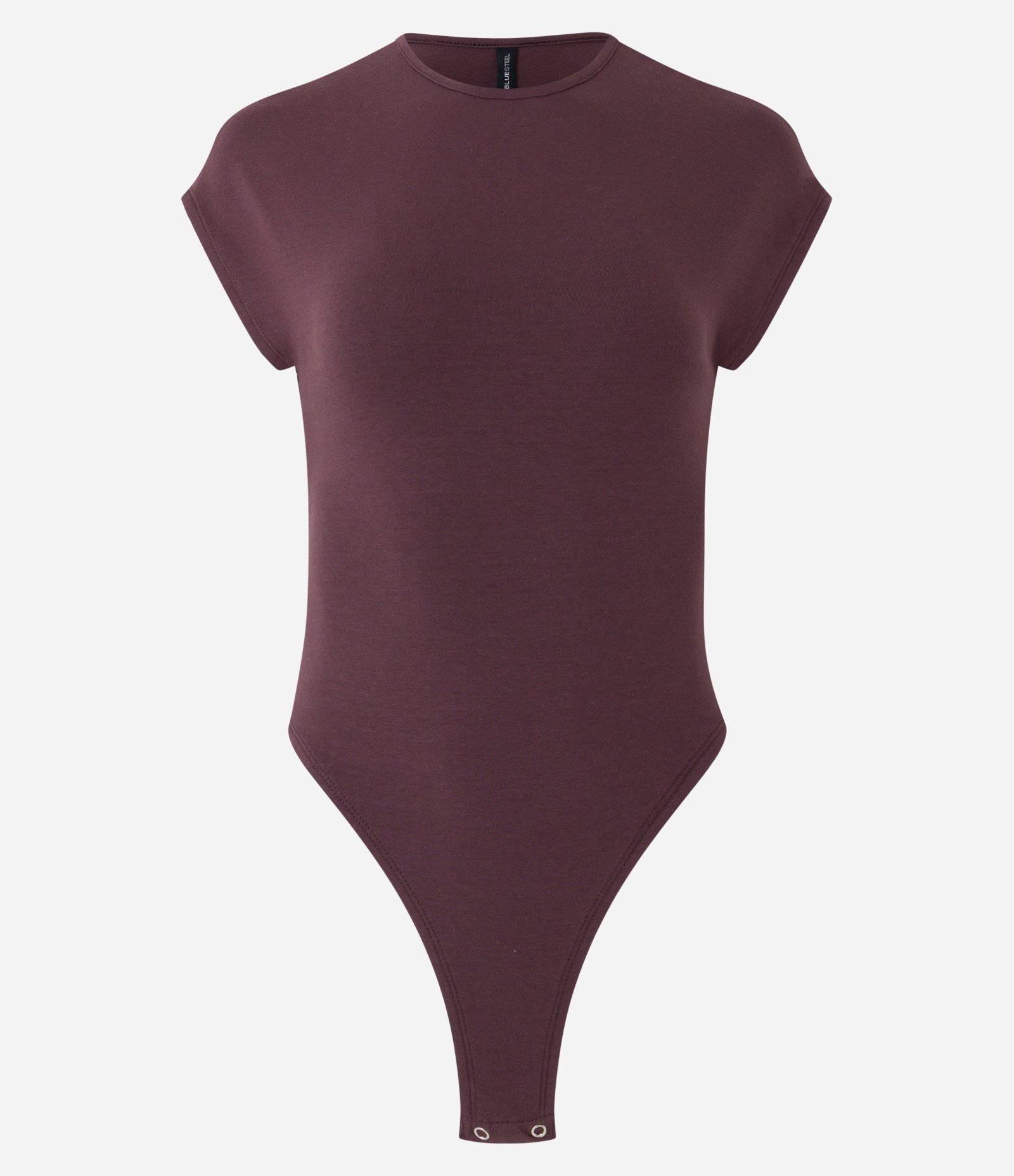 Body em Algodão com Costas Abertas Vermelho Bordô 6