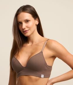 Sutiã com Bojo Triangular sem Costura