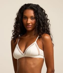Sutiã Top em Viscose com Textura