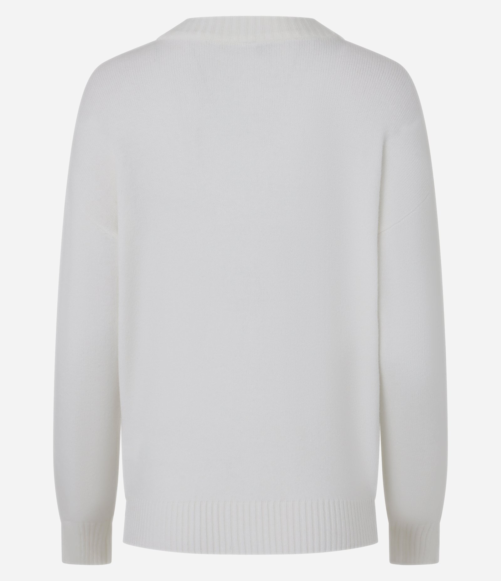 Cardigan Curto em Tricô com Botões Branco 2