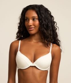 Sutiã Base em Viscose com Bojo e Textura Comfy