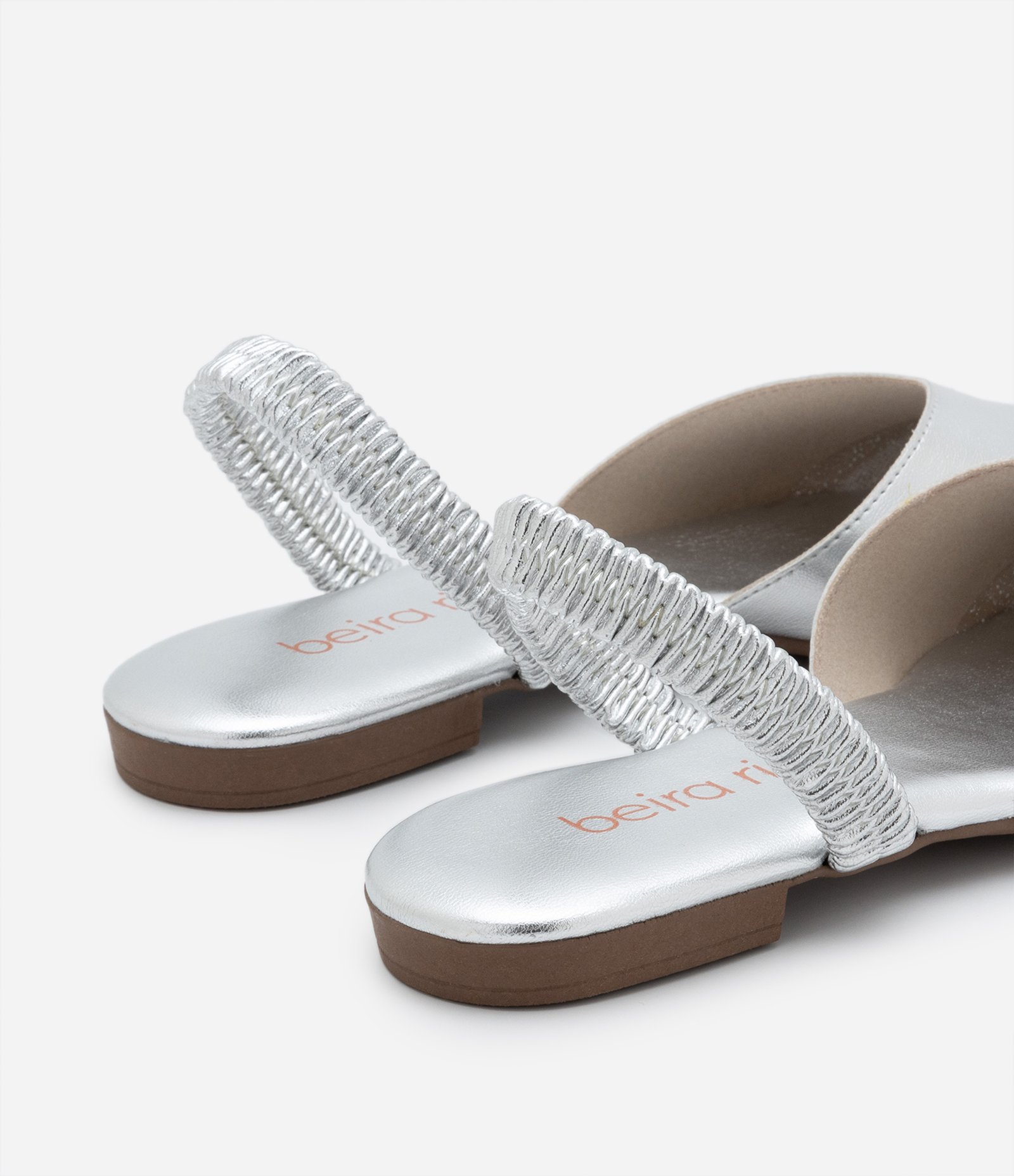 Sapatilha Mule Bico Fino e Elástico no Tornozelo Beira Rio 3