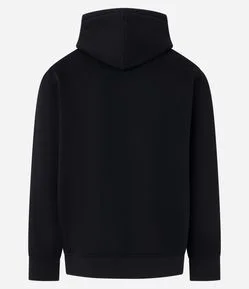 Blusão Fechado Comfort em Moletom com Capuz