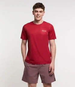 Camiseta Esportiva em Tecnologia Dry Estampada