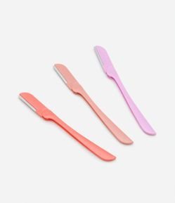 Kit 03 Navalhas de Remoção Pelos Faciais Alchemia