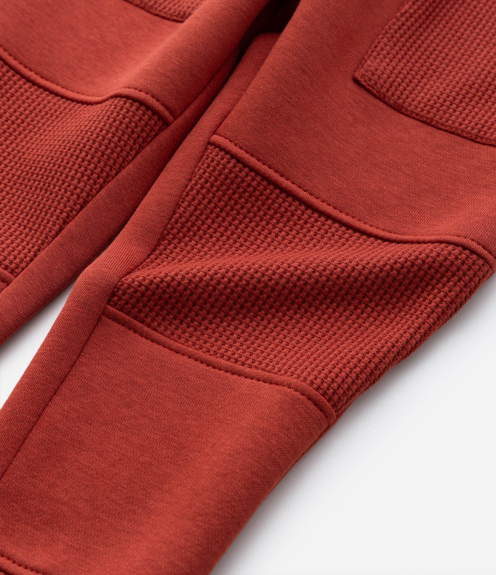 Calça Infantil com Recortes e Texturas - Tam 1 a 6 Anos Vermelho 5