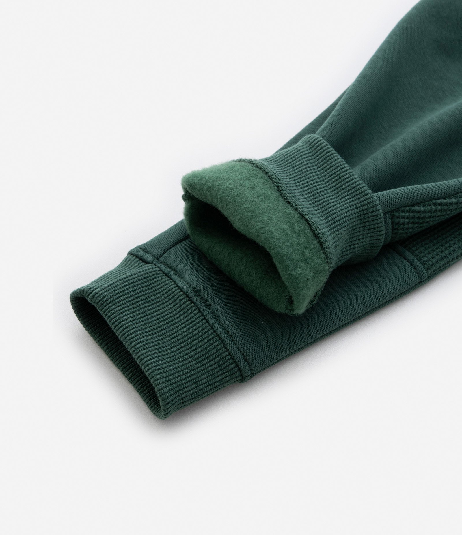 Calça Infantil com Recortes e Texturas - Tam 1 a 6 Anos Verde Escuro 4