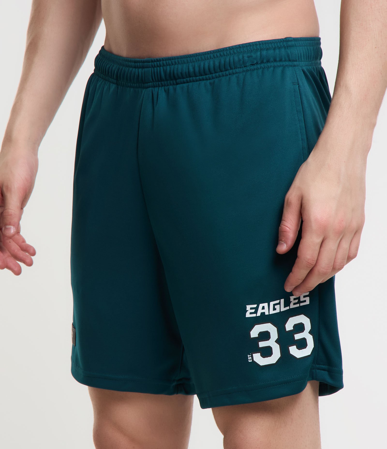 Bermuda Sportcore Tecnologia Dry com Estampa NFL Eagles 33 Verde 2