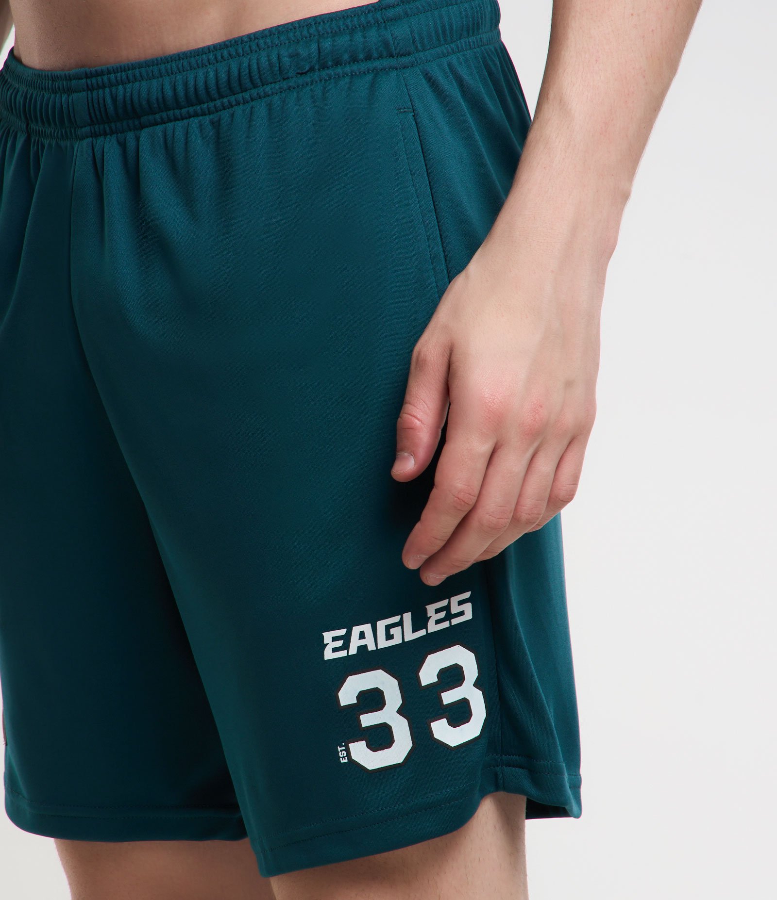 Bermuda Sportcore Tecnologia Dry com Estampa NFL Eagles 33 Verde 4