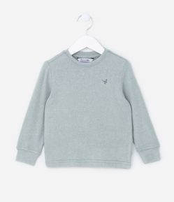 Blusão Infantil com Bordado Dino - Tam 1 a 6 Anos