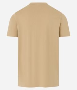 Camiseta Regular Básica em Algodão