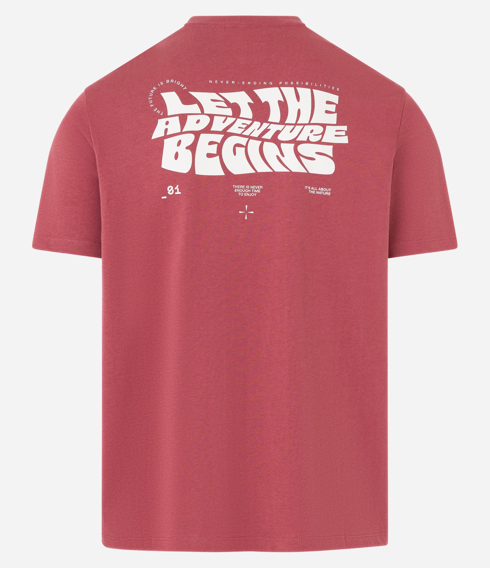 Camiseta Comfort em Algodão com Estampa Lettering Rosa 6