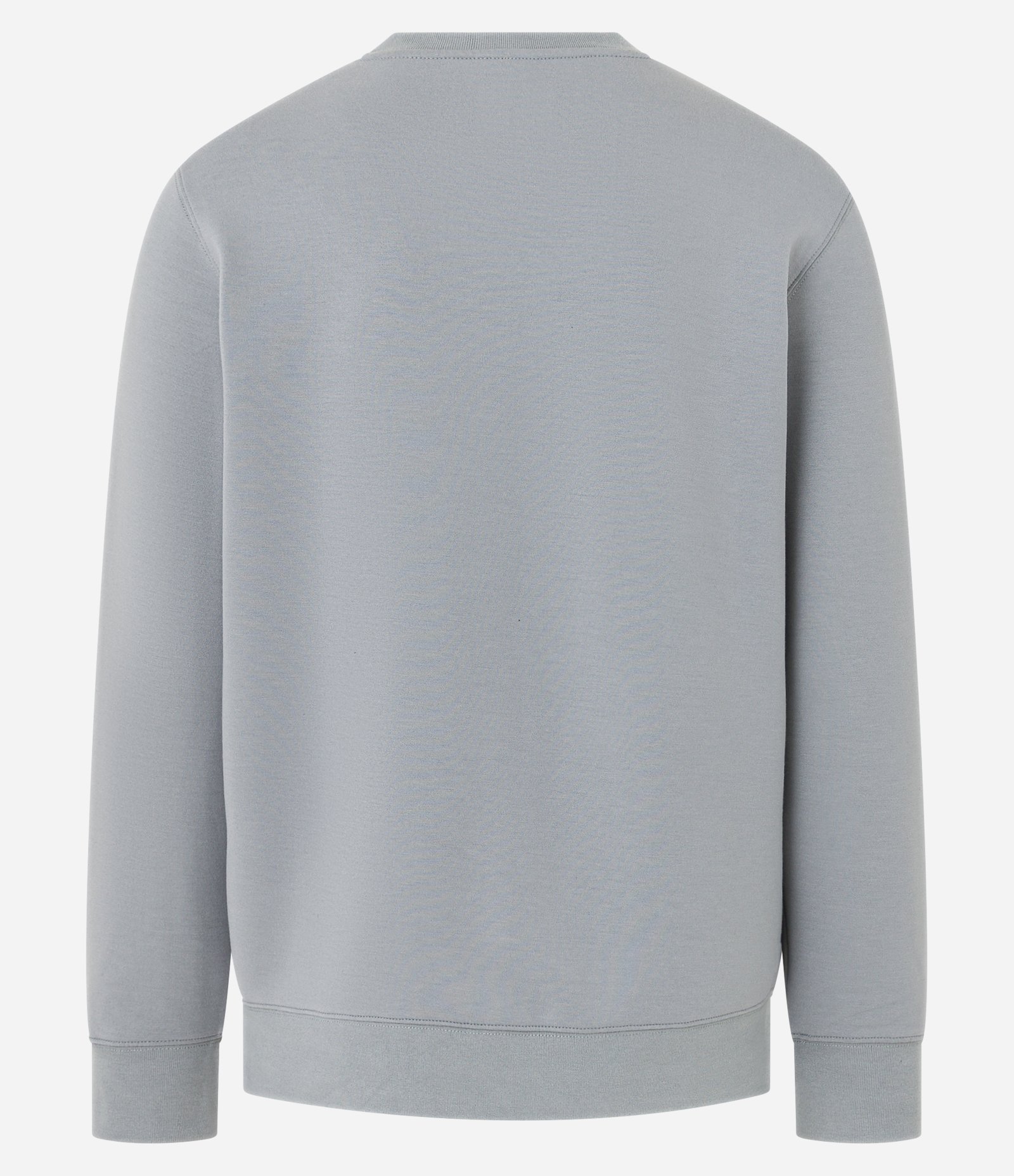 Casaco Fechado Esportivo com Punho Ajustado e Etiqueta Aplicada Cinza 6