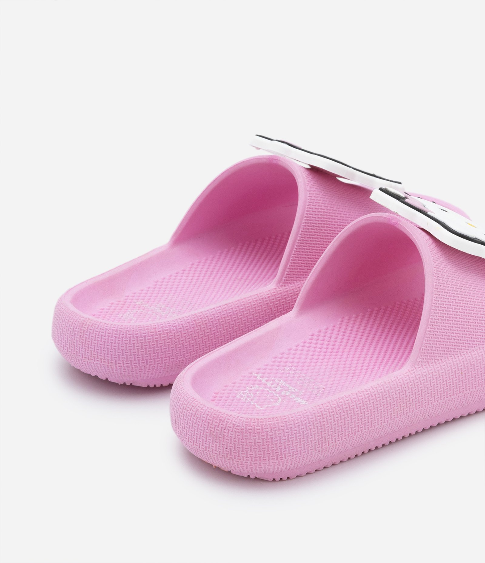 Chinelo Slide Infantil com Patch da Hello Kitty - Tam 27 ao 34 Rosa 2