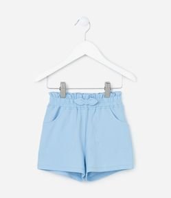 Short Infantil com Laço e Bolsos - Tam 1 a 5 Anos