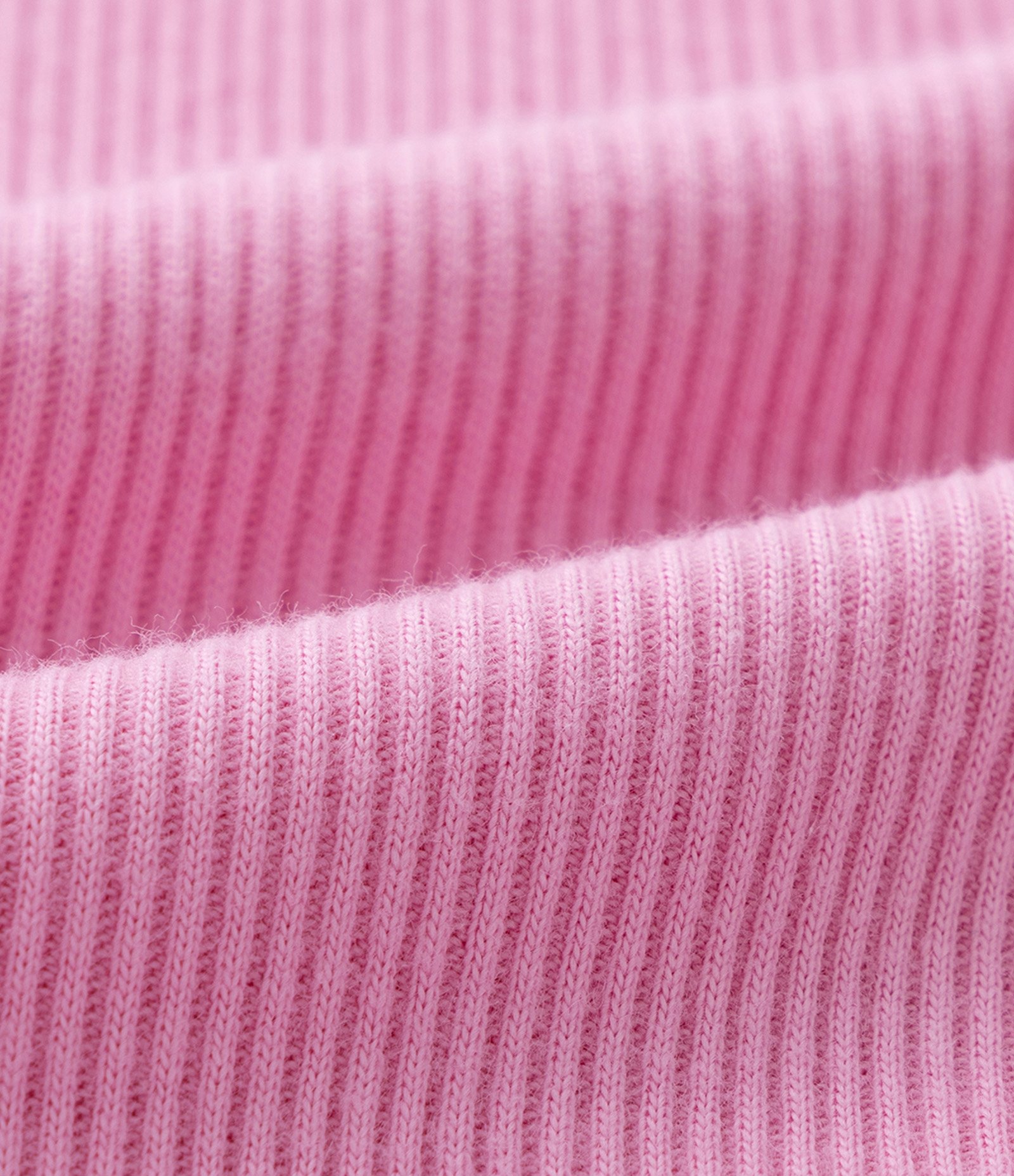 Blusa Infantil em Ribana com Babado nas Mangas - Tam 1 a 5 Anos Rosa 3