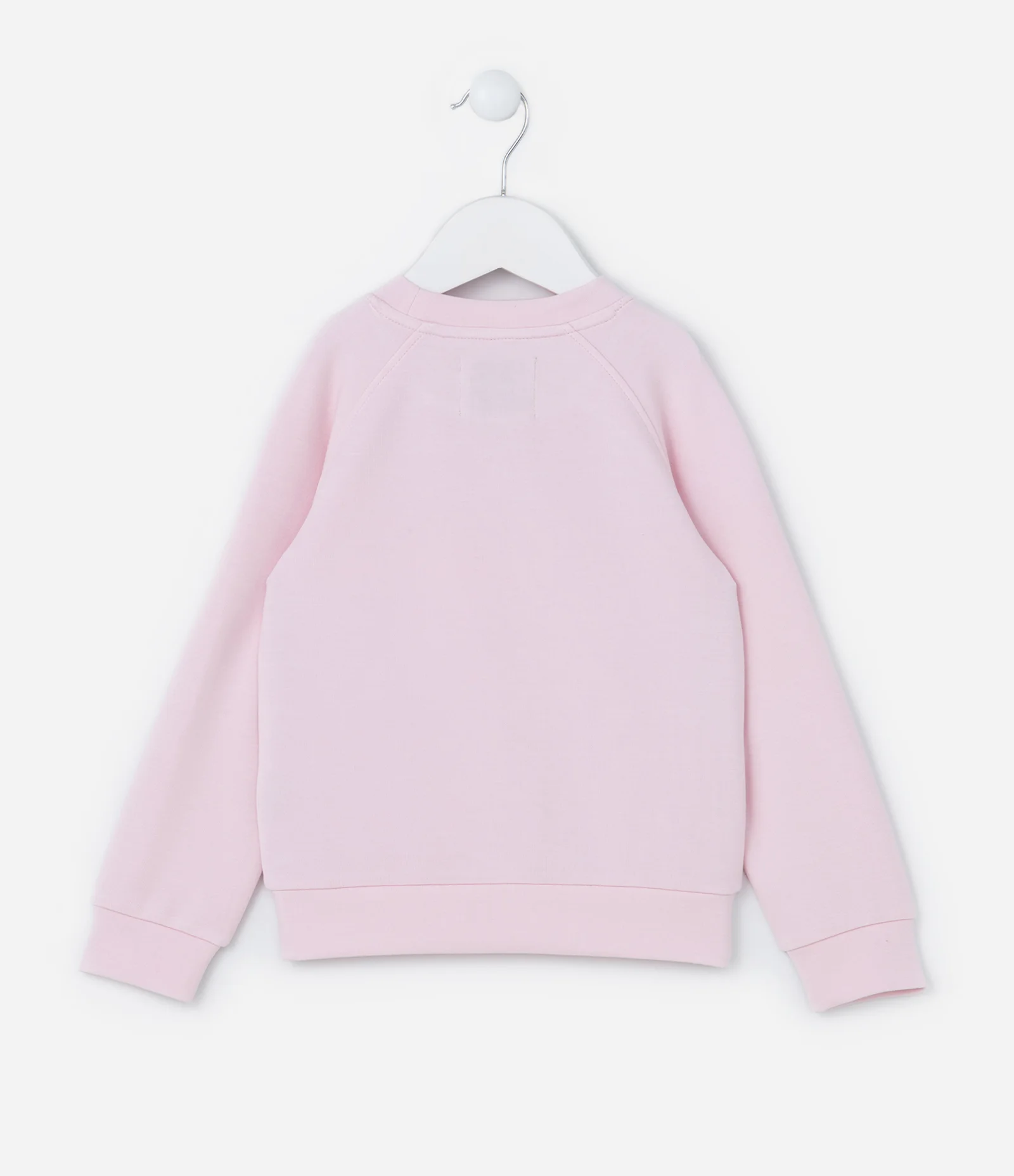 Blusão Infantil em Modal com Estampa Love Apple - Tam 1 a 5 Anos Rosa 2