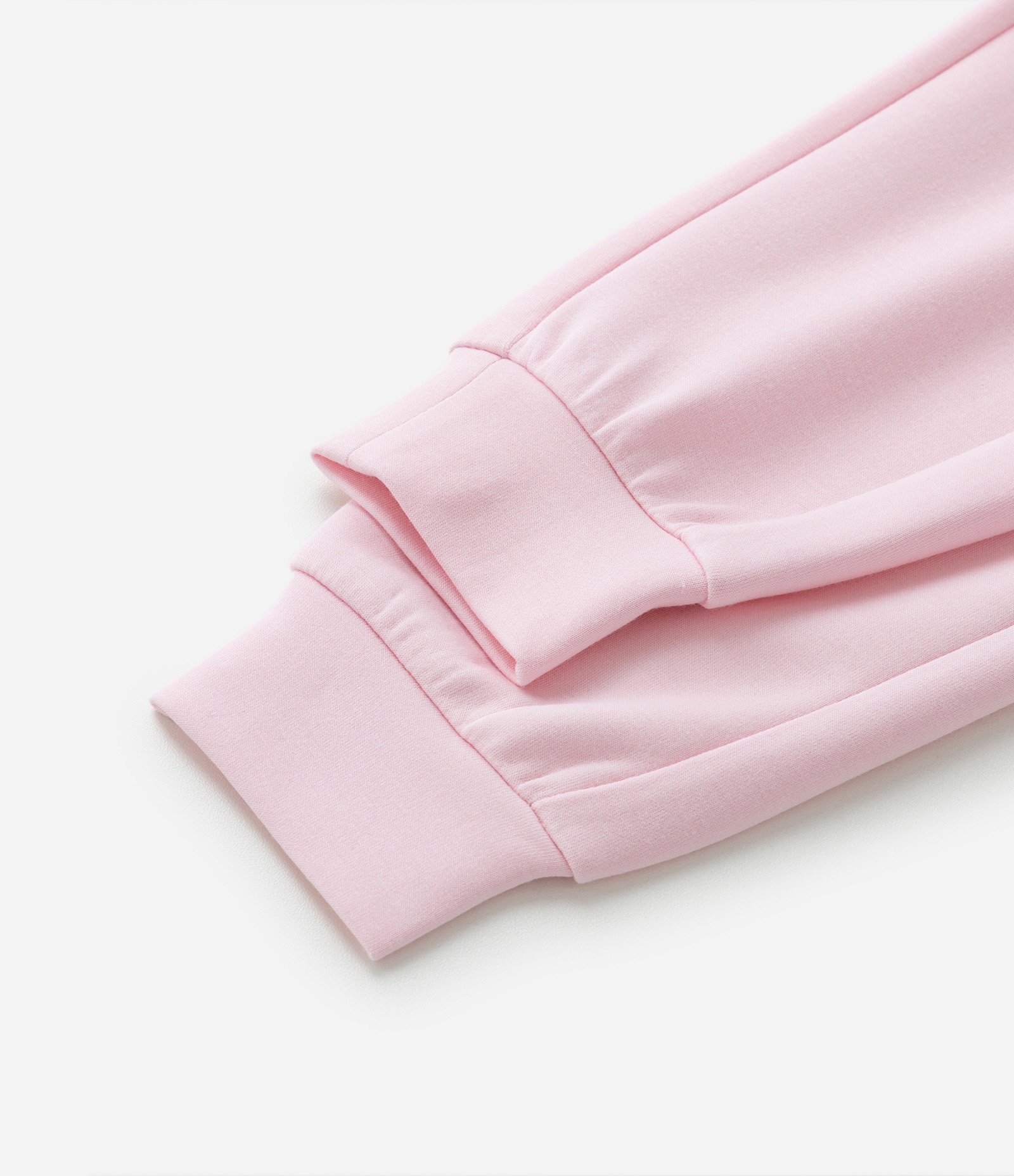 Calça Jogger Infantil em Modal com Recorte Lateral - Tam 1 a 5 Anos Rosa 4