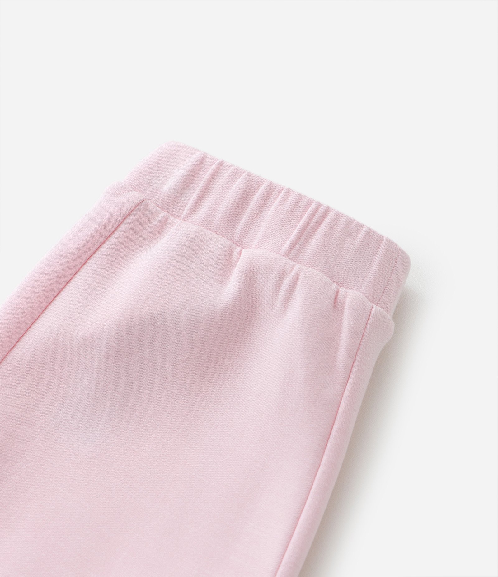 Calça Jogger Infantil em Modal com Recorte Lateral - Tam 1 a 5 Anos Rosa 5