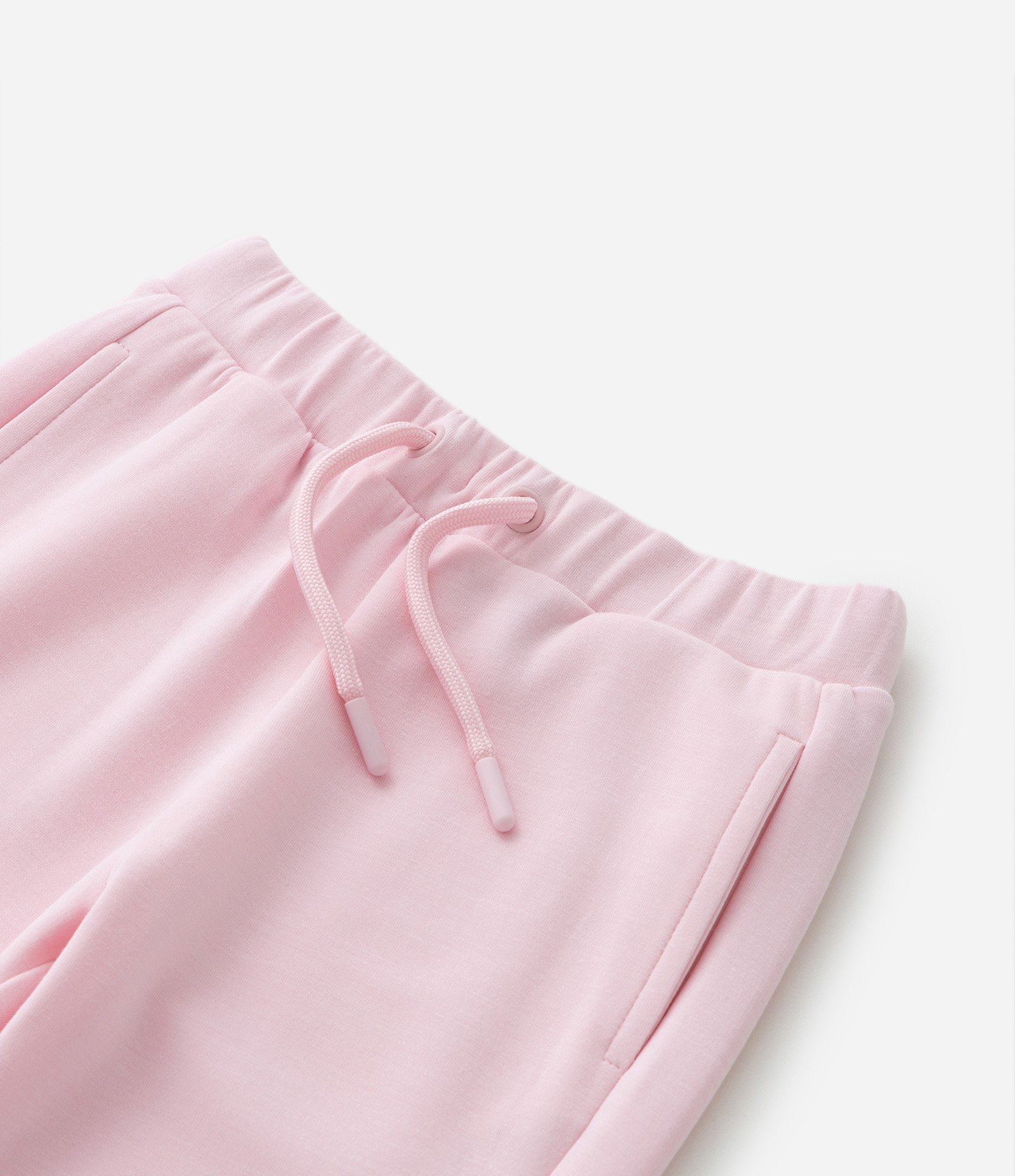 Calça Jogger Infantil em Modal com Recorte Lateral - Tam 1 a 5 Anos Rosa 6