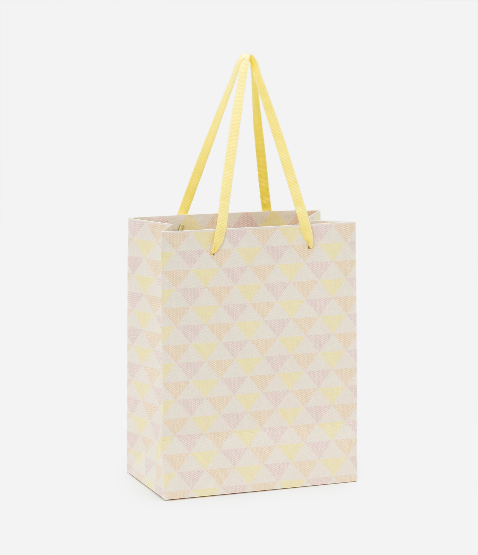 Embalagem de Presente Pequena com Triângulos Off White 1