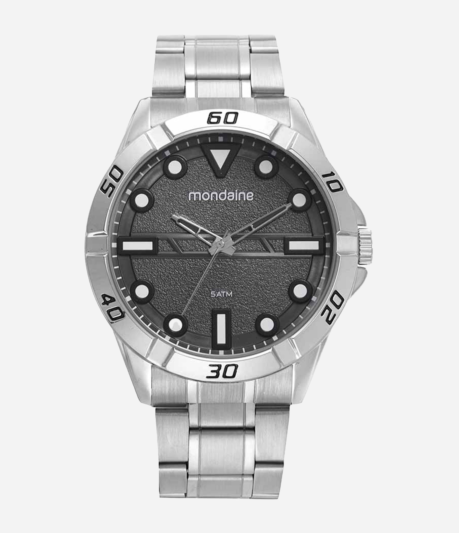 Relógio Mondaine Masculino Analógico Prata 1