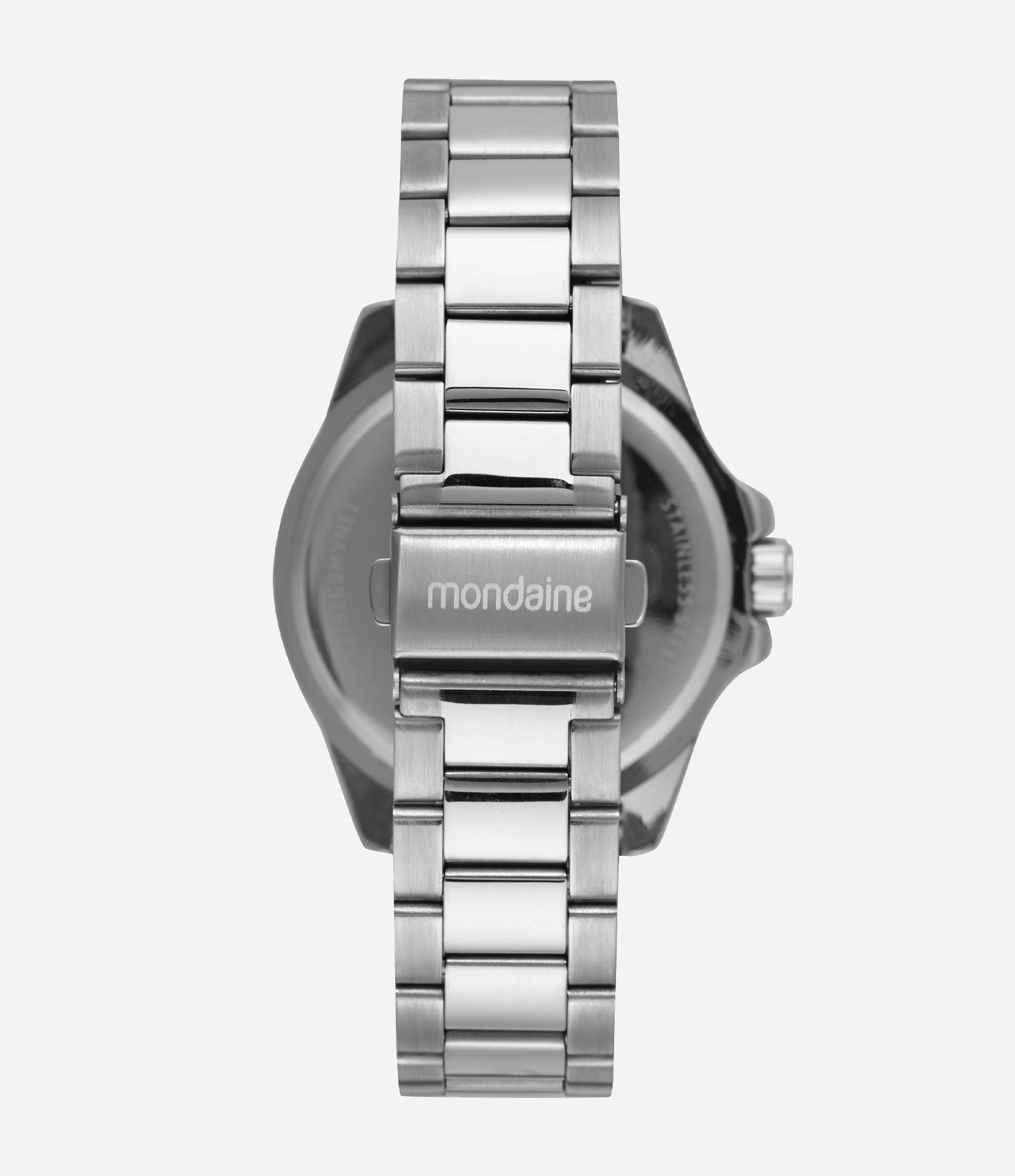 Kit Relógio Mondaine Masculino Analógico  Prata 3