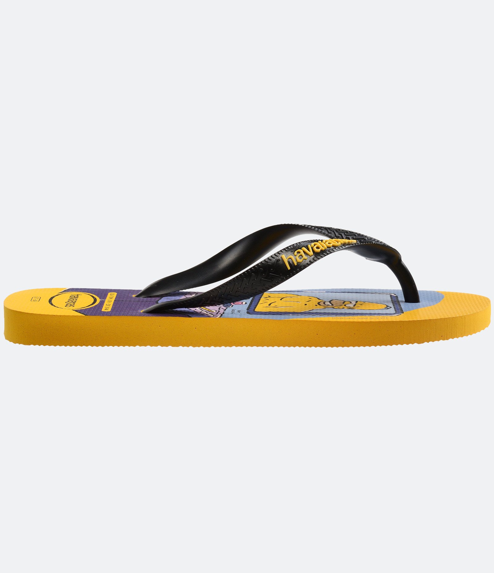 Chinelo Havaianas com Estampa The Simpsons Amarelo 3