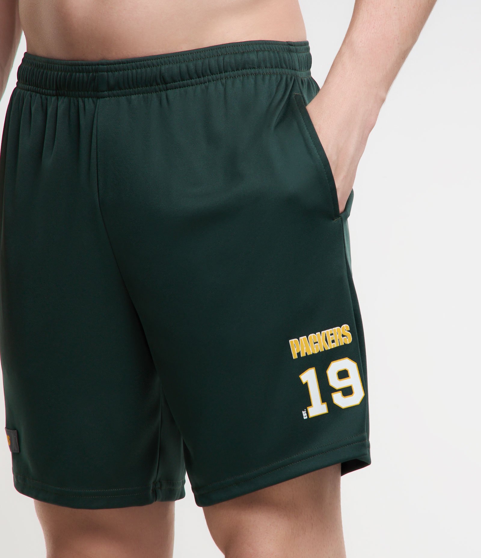 Bermuda Sportcore Tecnologia Dry com Estampa NFL Packers Verde 4