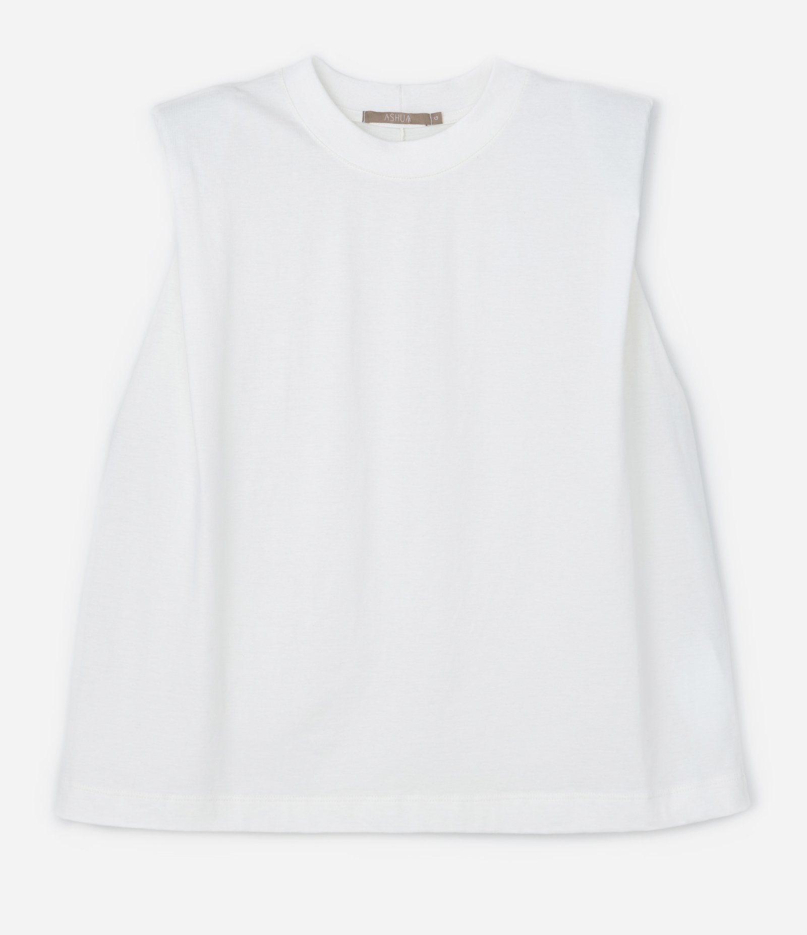 Blusa Muscle Tee em Algodão Curve & Plus Size Branco 4