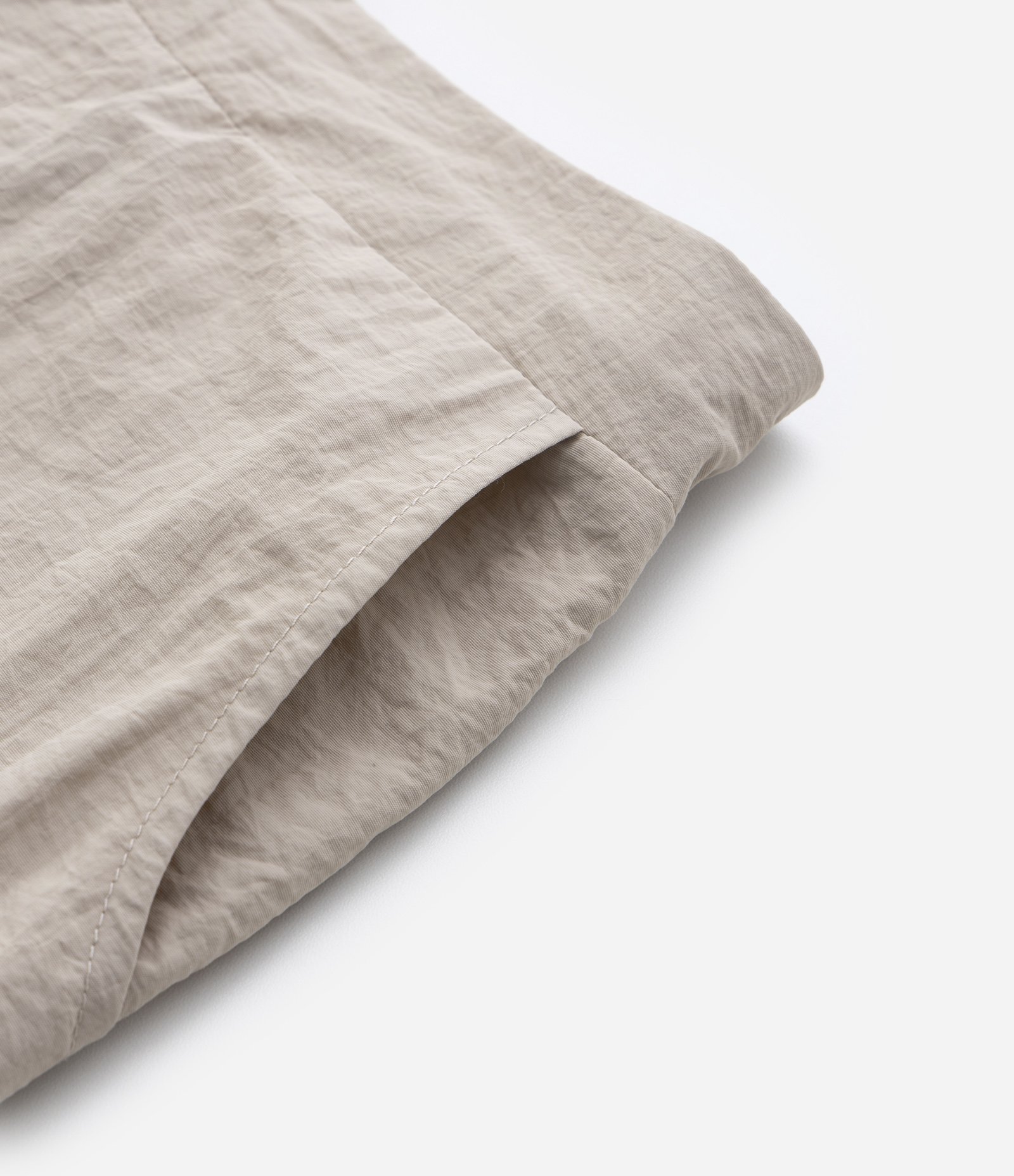 Calça Parachute Infantil com Bolsos - Tam 5 a 14 Anos Bege 5