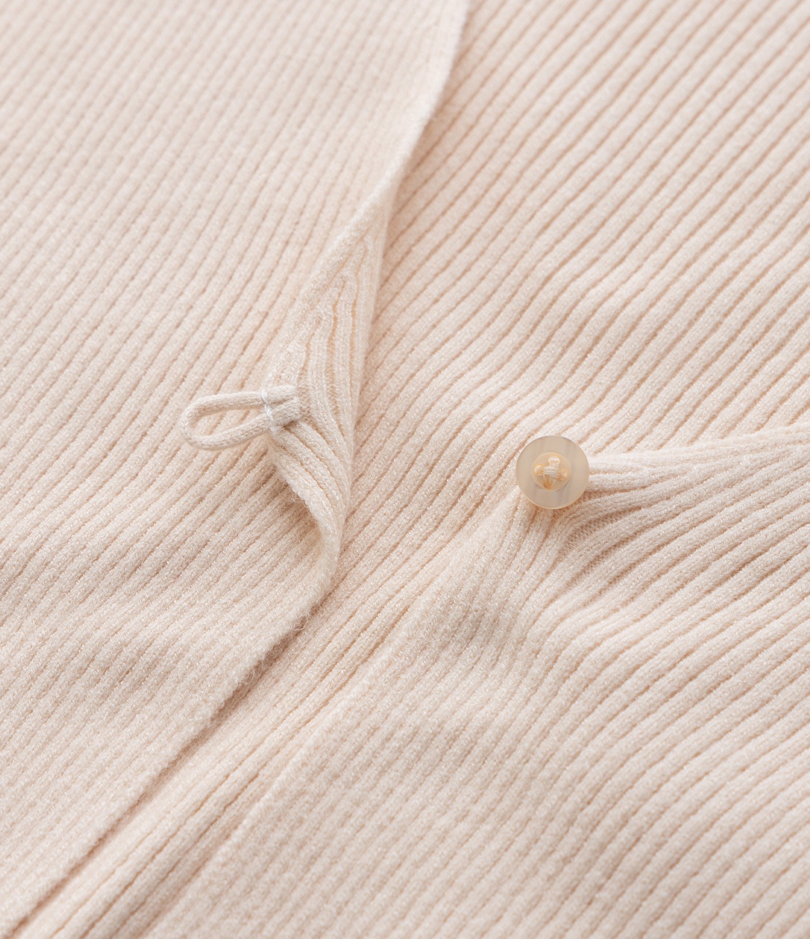 Cardigan Infantil Canelado em Viscose - Tam 5 a 14 anos Bege 6