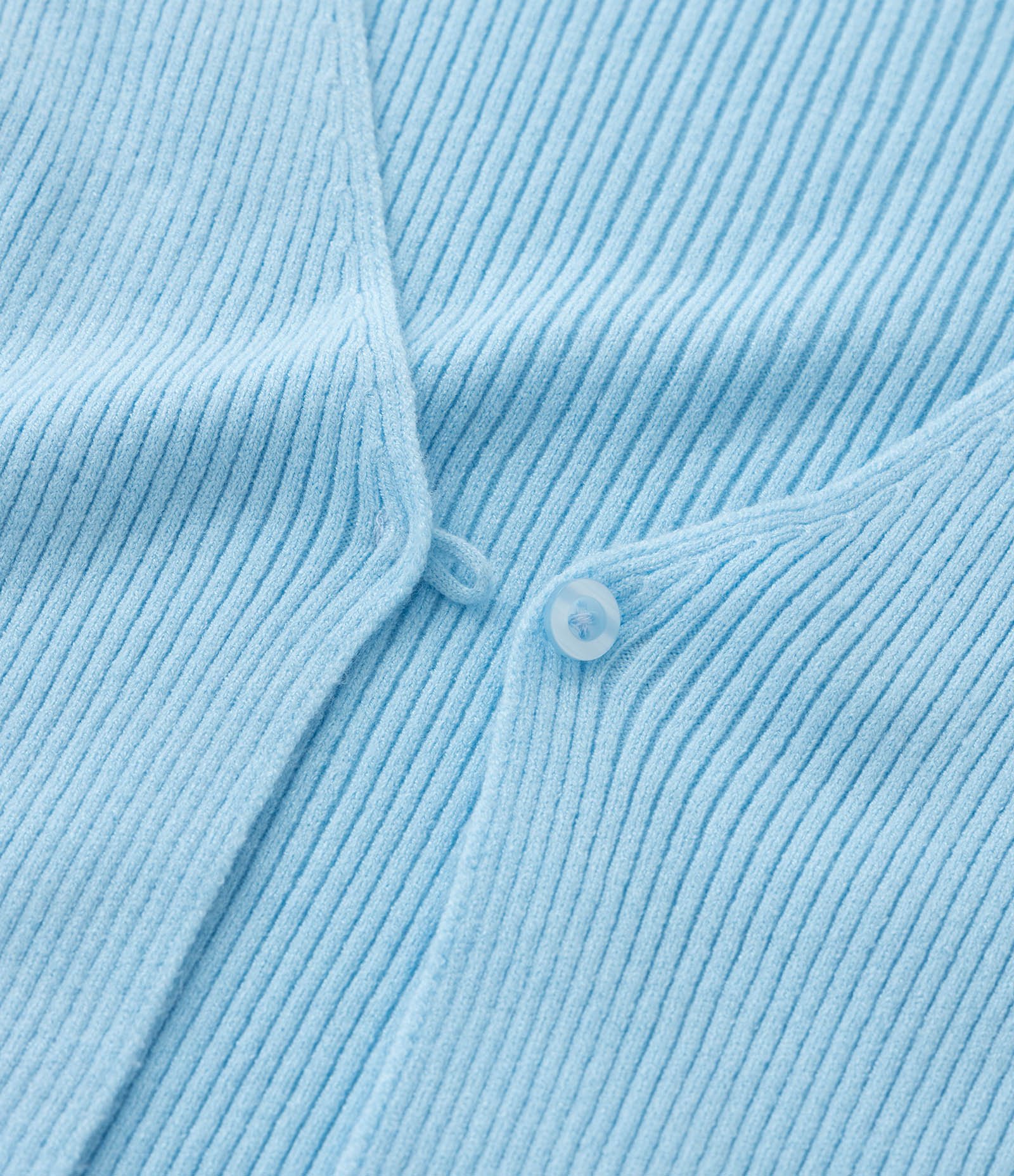 Cardigan Infantil Canelado em Viscose - Tam 5 a 14 anos Azul 4