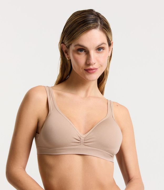 Sutiã em Microfibra com Bojo e sem Costura TriFil