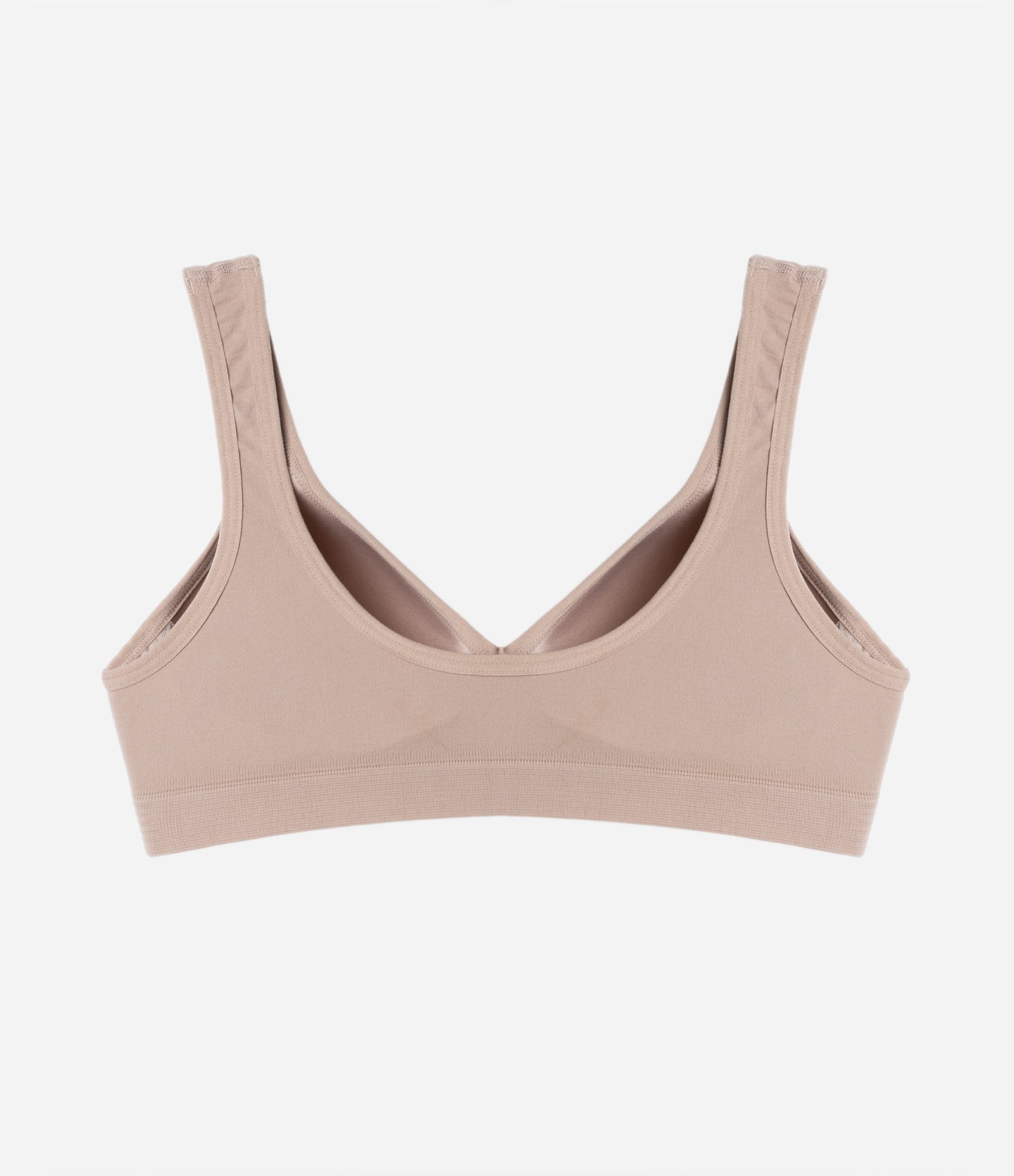 Sutiã em Microfibra com Bojo e sem Costura Trifil Bege 5