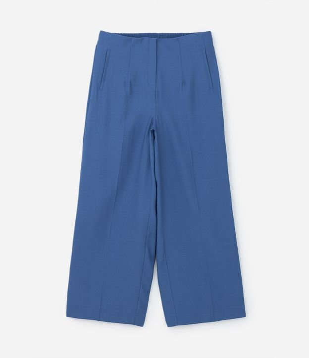 Calça Wide Leg em Viscose Curve & Plus Size