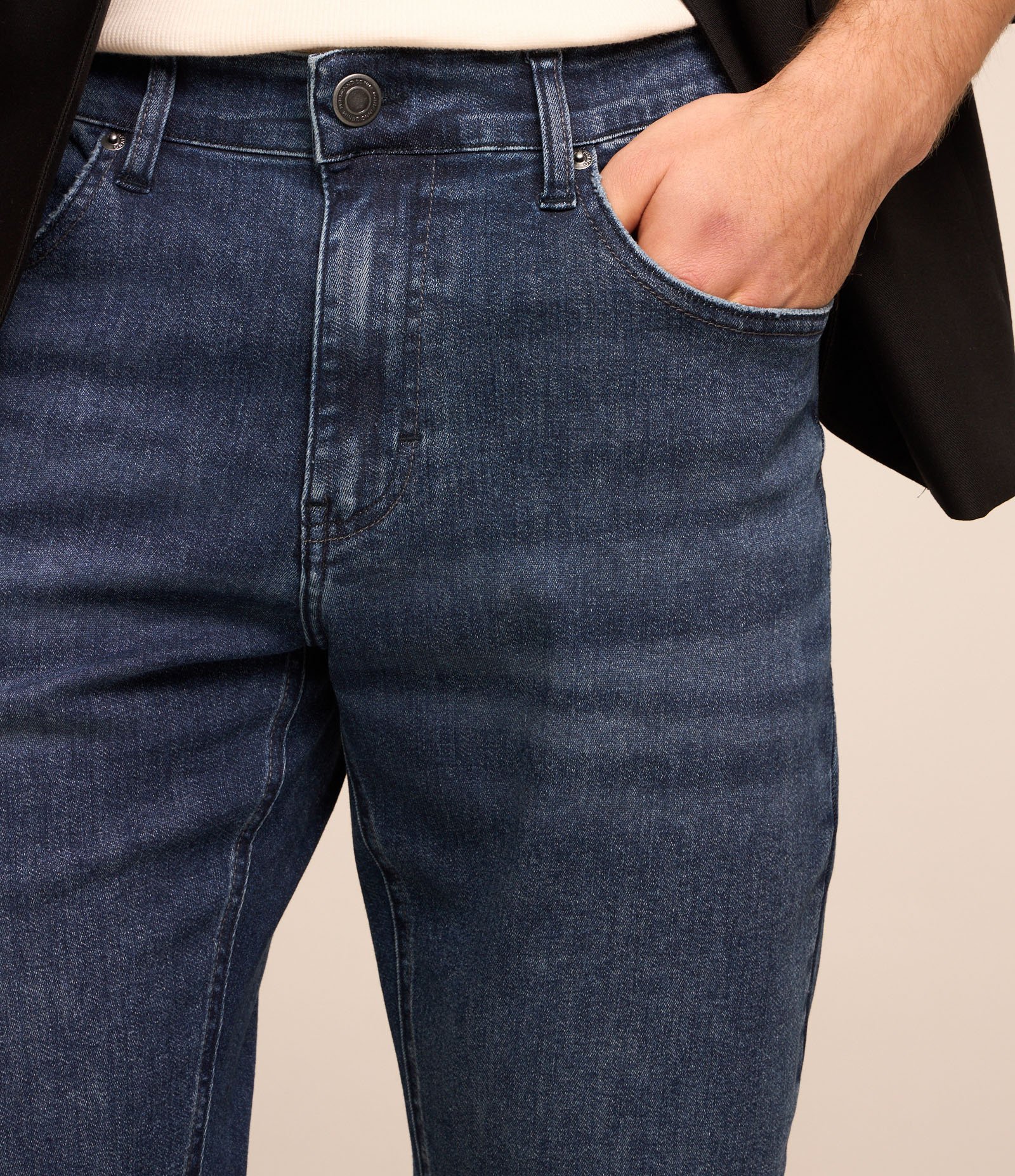 Calça Slim Jeans Tecnológica Azul 4