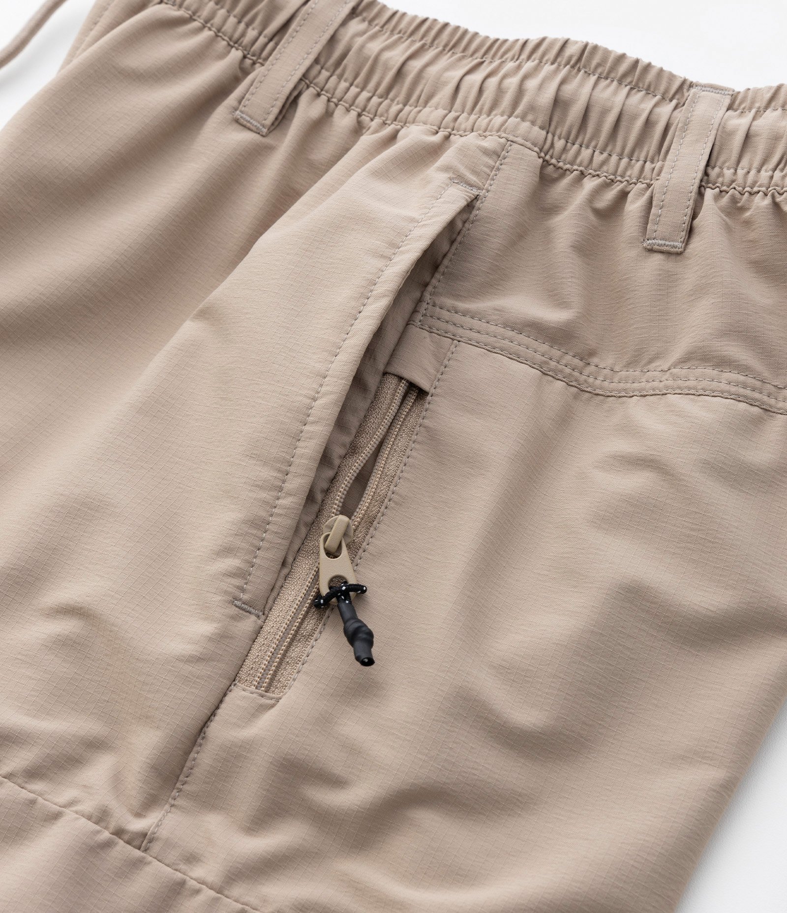 Bermuda Infantil em Ripstop com Bolsos - Tam 5 a 14 Anos Bege 3